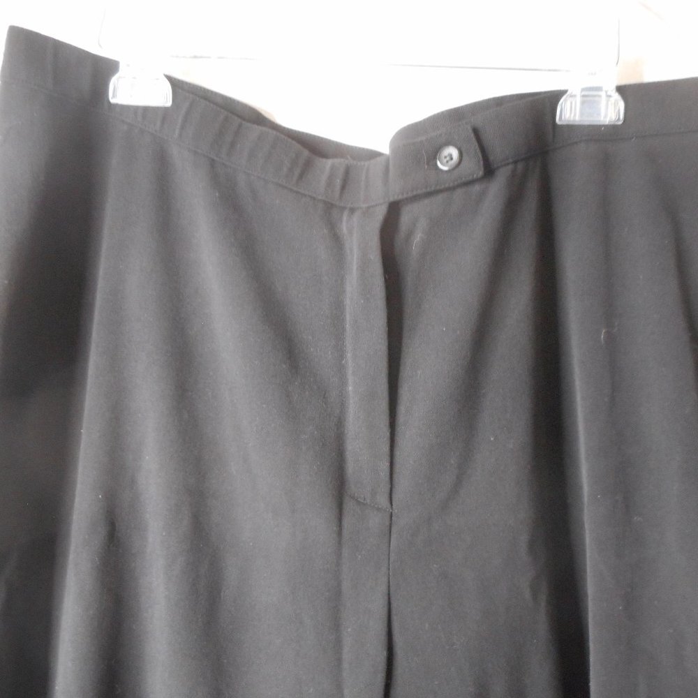 Briggs New York Size 22W Black Trouser pants - Picture 3 of 7